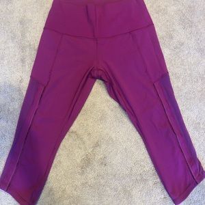 Lululemon cropped leggings